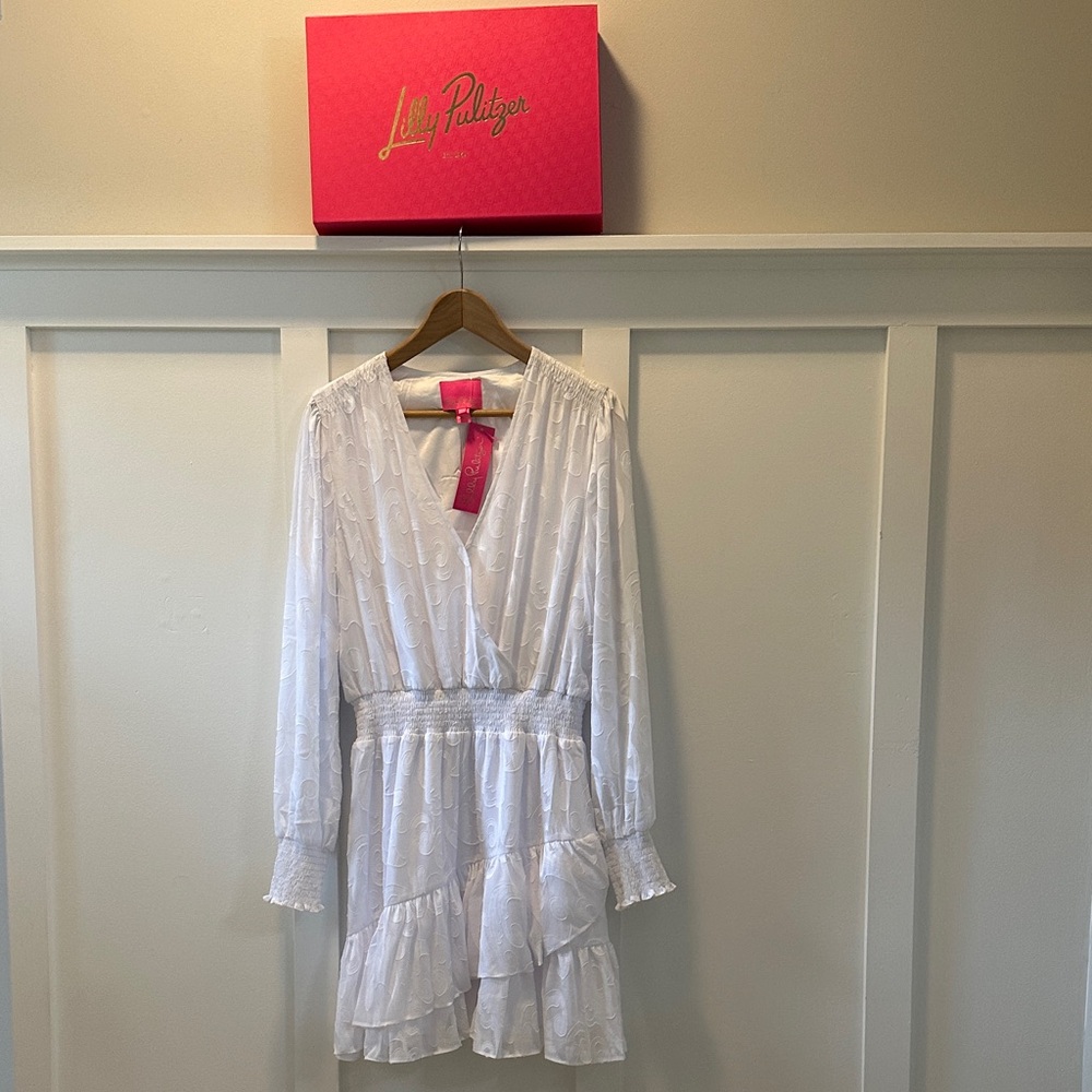 🌴🌴NWT Lilly Pulitzer Cristiana Long Sleeve Dress Size 12